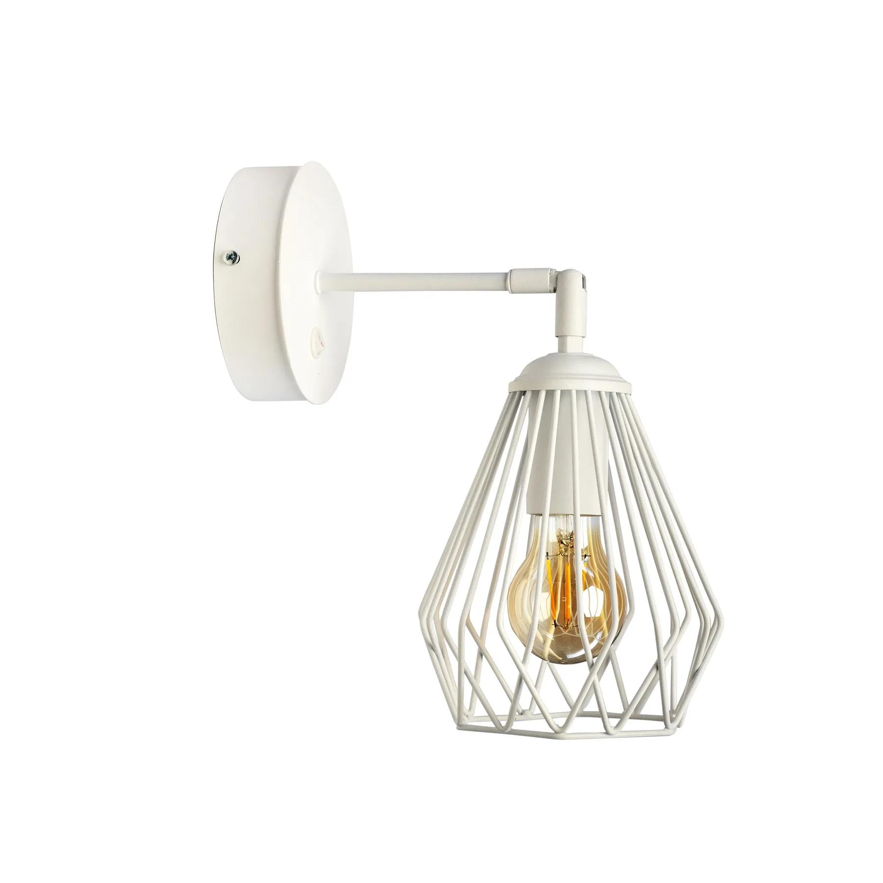 Бра з вимикачем Dribble W160-BT White - 281450