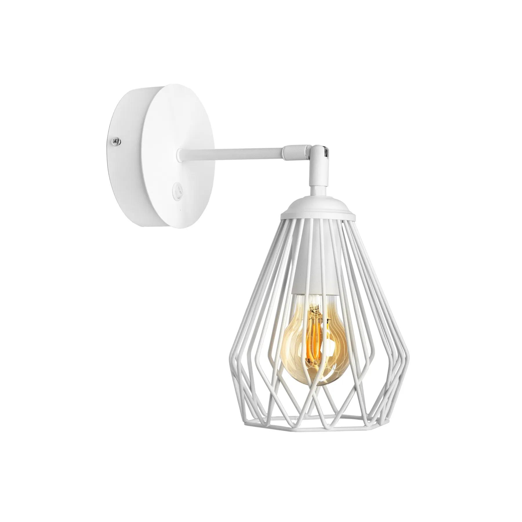 Бра з вимикачем Dribble W160-BT White - 281451