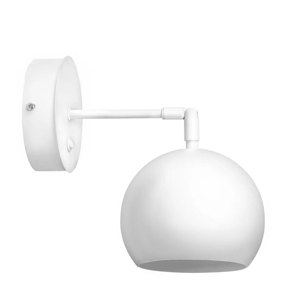 Бра з вимикачем Bowl W150-BT White - 281455