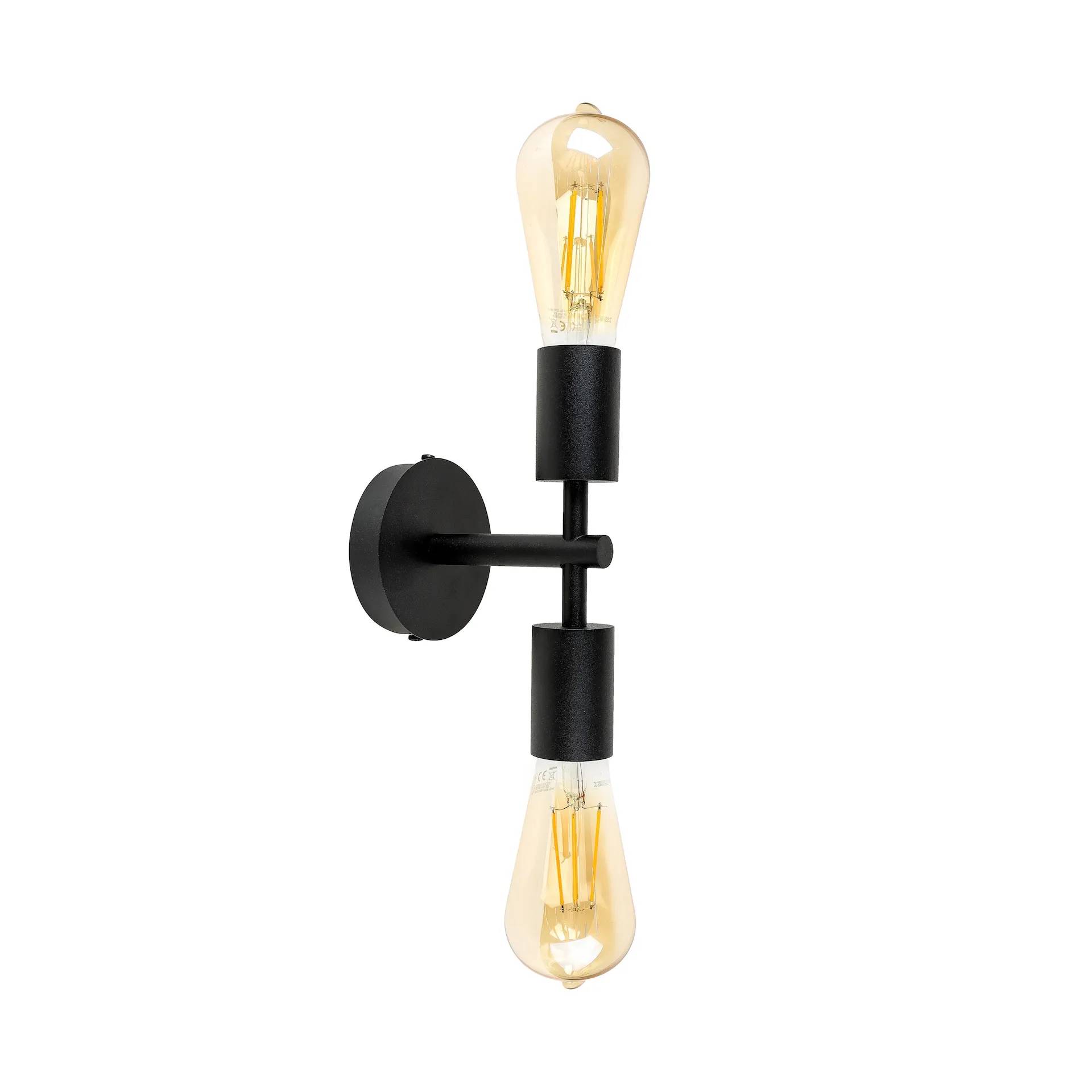 Бра (настінний світильник) Chime WL60-2 Black - 281526