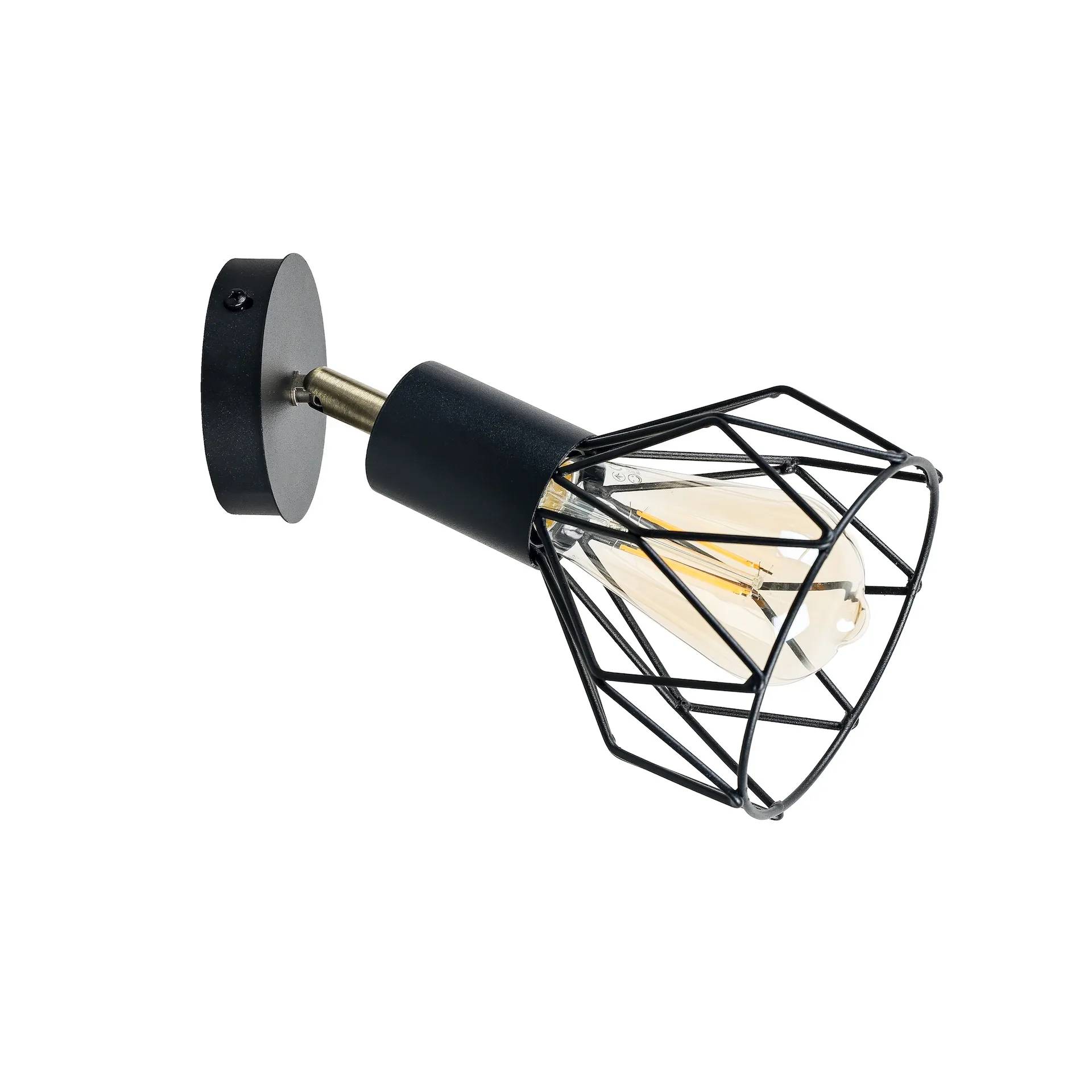 Бра (світильник настінний) Diamond W135 Black - 281556