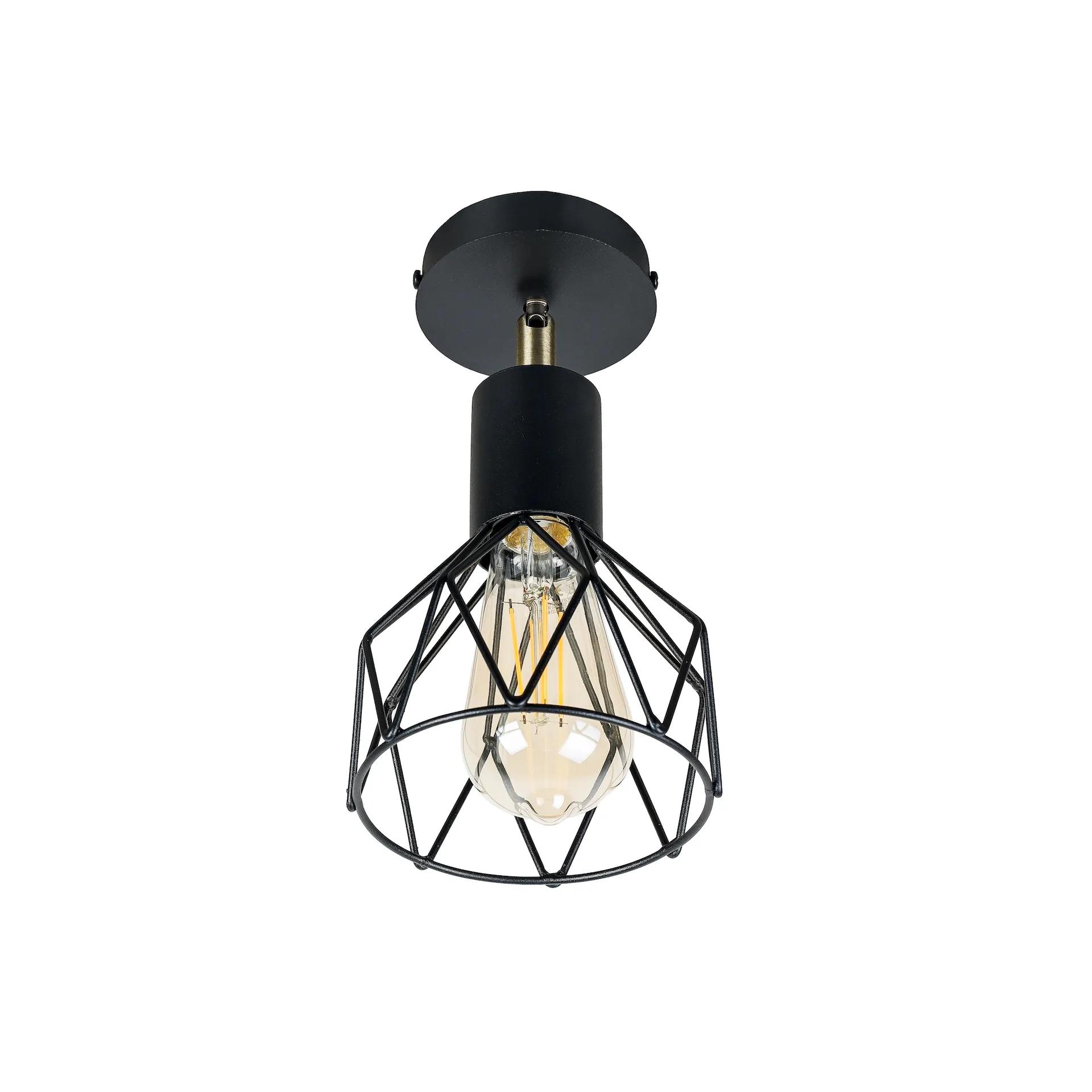 Бра (світильник настінний) Diamond W135 Black - 281559