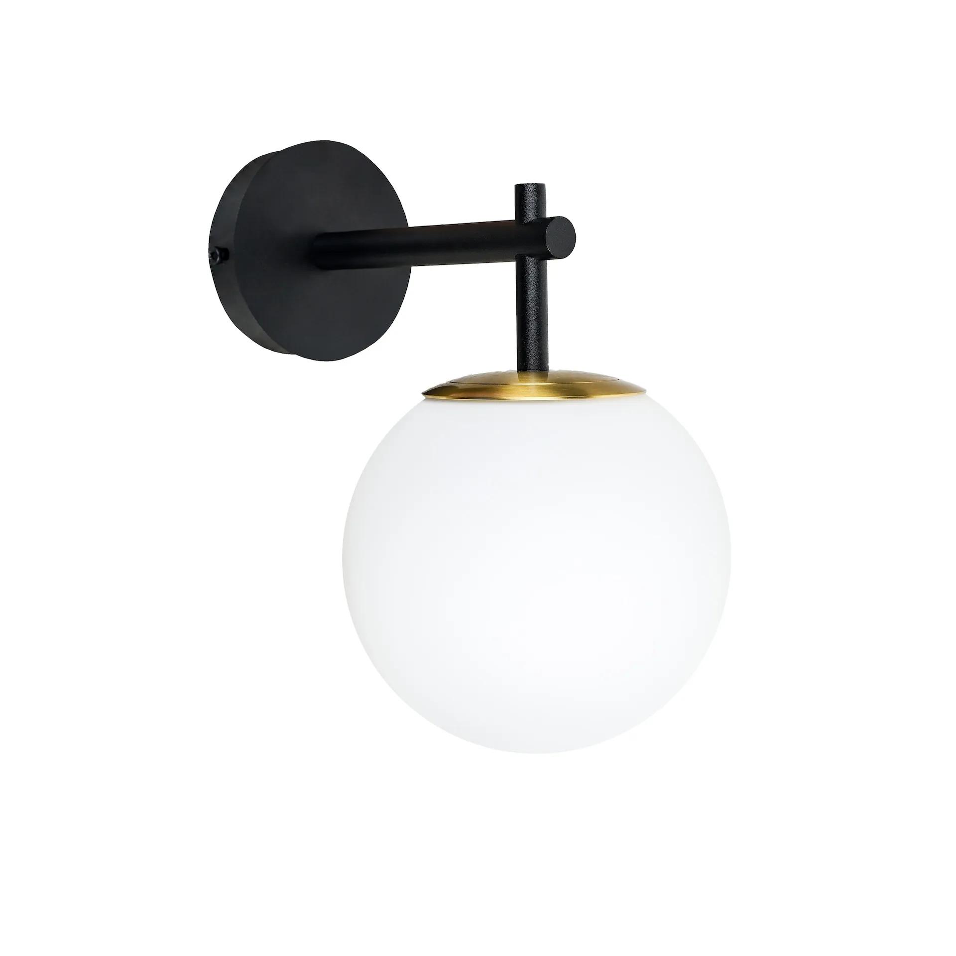 Бра (світильник настінний) Opal W150 Black/Brass - 281574