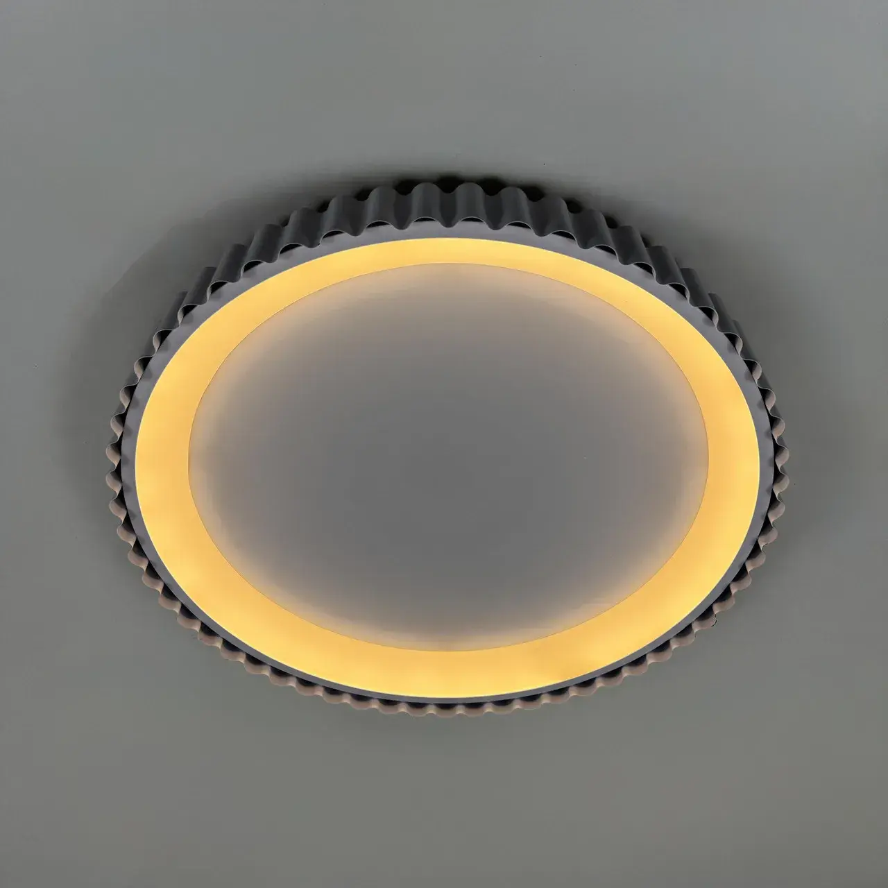 Стельовий світлодіодний світильник "Ruffles" 8985-500C WH 80W - 284597