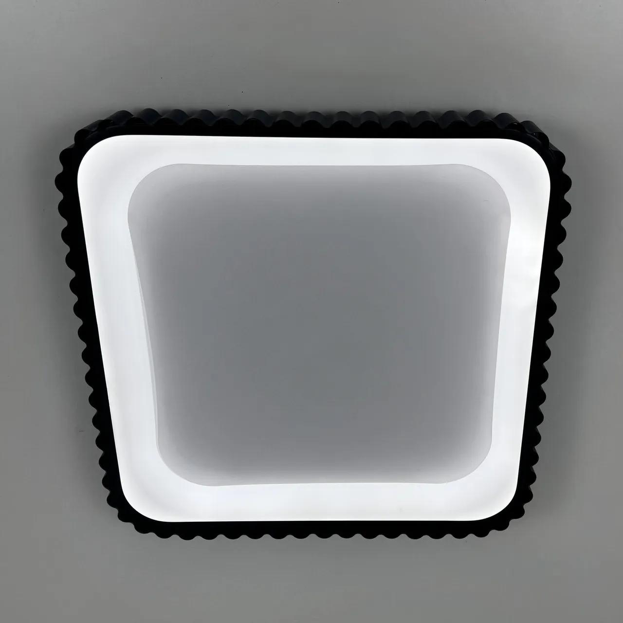 Стельовий світлодіодний світильник "Ruffles" 8985-500S BK 80W - 284628