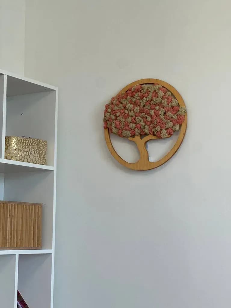 Декоративне Дерево з Моху - Сакура - 30 см - 977757203