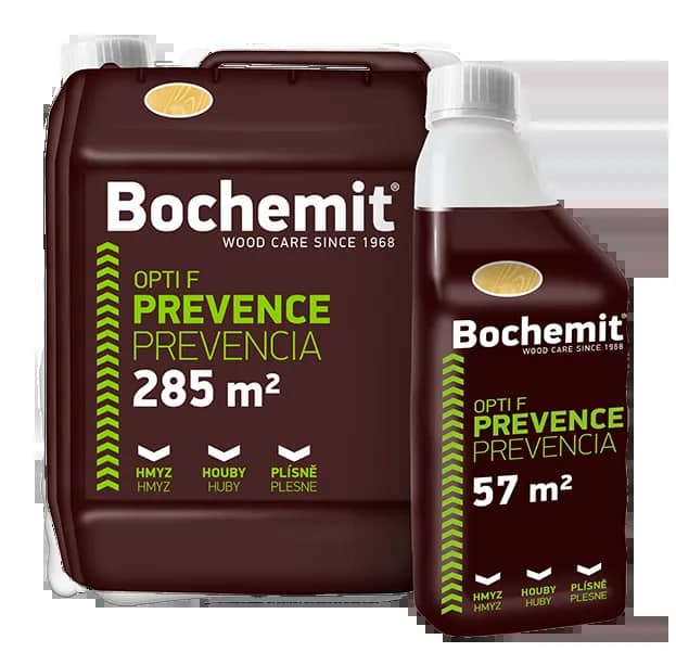 Антисептик, що не вимивається для всіх видів деревини Bochemit OPTI F, 5 кг, коричневий - 255650772