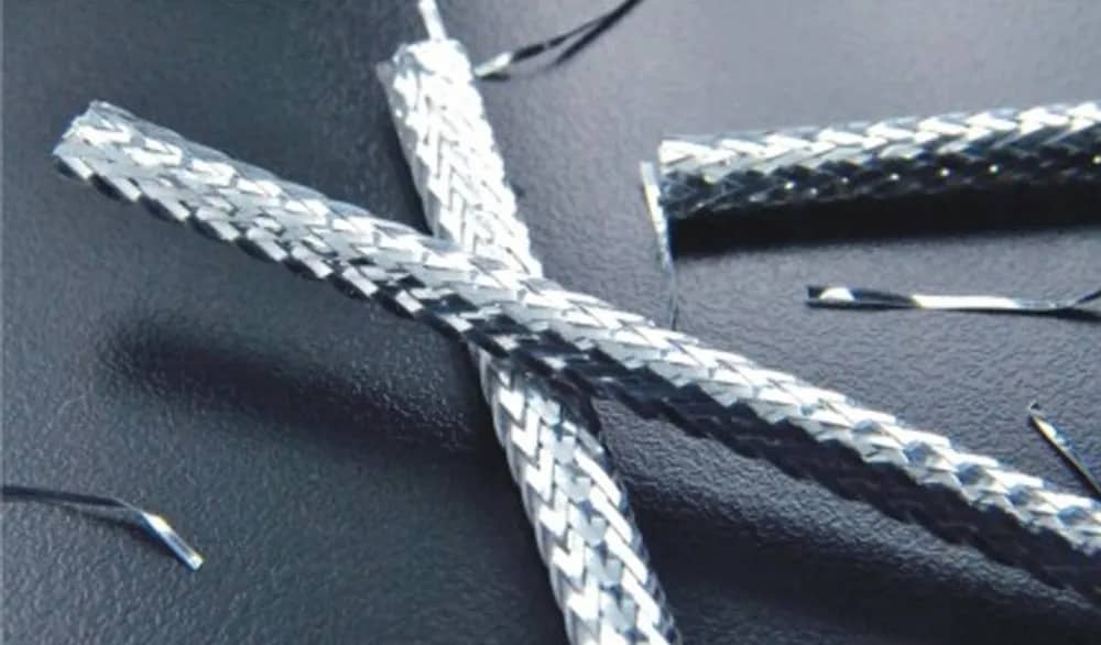 Обплетення кругле імітація Metallic 19 мм (1 м.п.) діапазон розтяжки 18-26 мм JDD Tech (КНР) колір чорний MCR-019 - 963416707