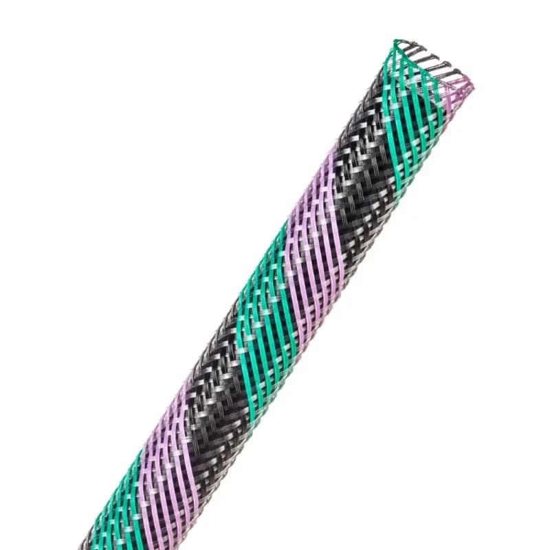 Кругле кабельне PET обплетення Techflex 0.95 см еластична захисна оболонка з діапазоном 8.0-15.9 мм для кабелів проводини - 442058035