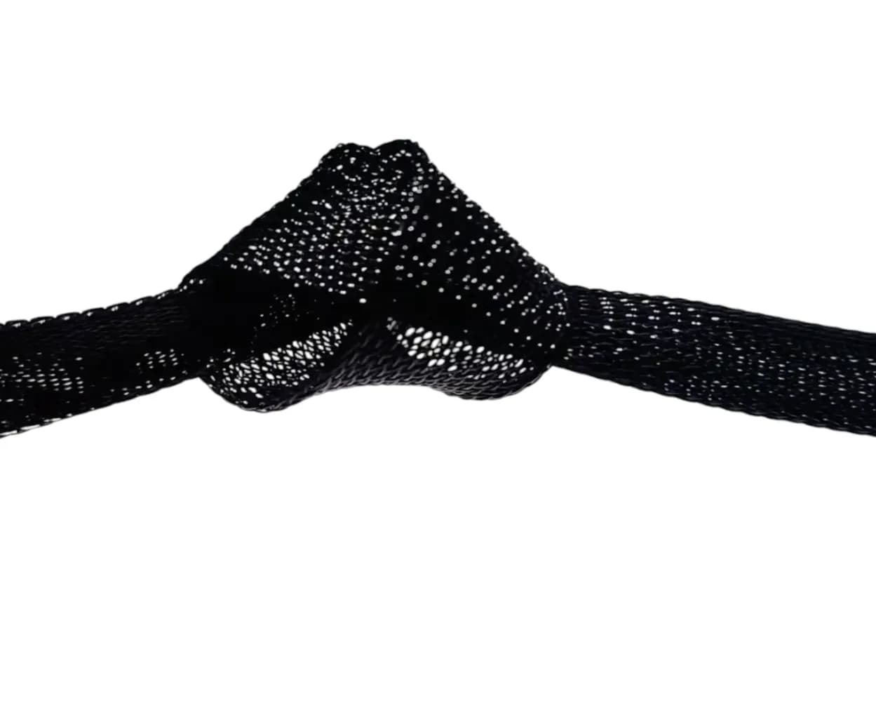 Гнучка Techflex США захисна кабельна обплетення 1 м чорна Ø 0.95 см розтяжка 4.76-25.4 мм наделастична - 851282575