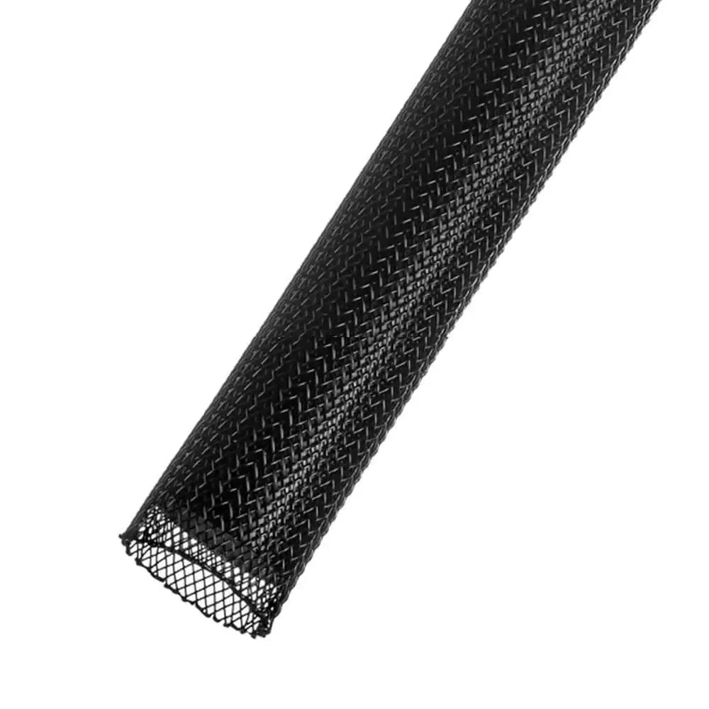 Гнучка Techflex США захисна кабельна обплетення 1 м чорна Ø 0.95 см розтяжка 4.76-25.4 мм наделастична - 851282575
