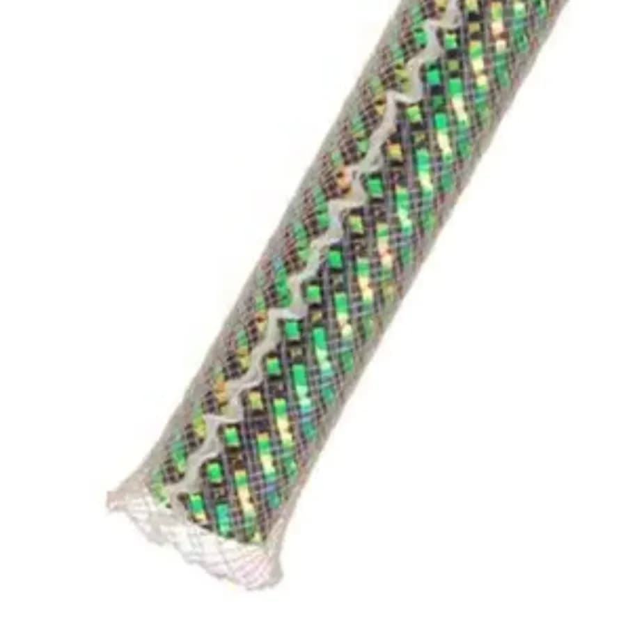 Mylar обплетення Techflex® (США) 0.63 см стильне рішення MYE0.38P для оброблення 1 м і маскування дротів - 960663623