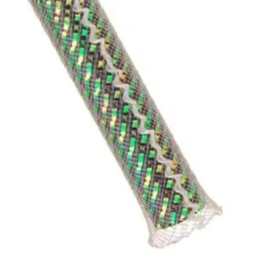 Mylar обплетення Techflex® (США) 0.63 см стильне рішення MYE0.38P для оброблення 1 м і маскування дротів - 960663623