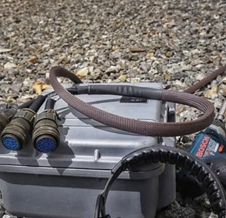 Еластичне обплетення для захисту від гризунів RRN0.38DB (1 м.п.) діам. 9.5 мм Flexo® Rodent Resistant Techflex (США) - 012812858