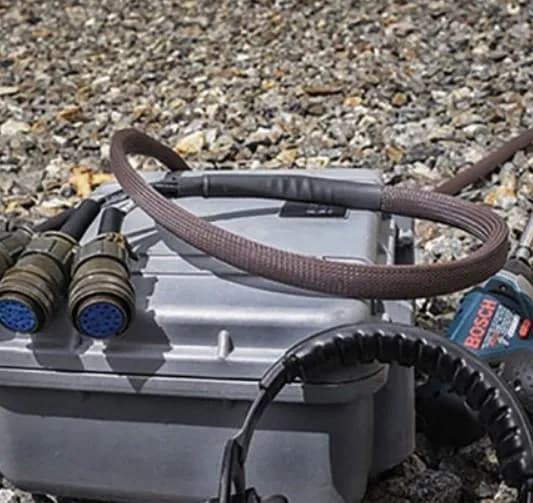 Еластична обплетення для захисту від гризунів RR30.25DB (1 м.п.) діам. 6.4 мм Flexo® Rodent Resistant Techflex (США) - 722280827