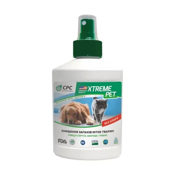 XTREME PET, 250 мл, средство для уничтожения запахов и меток животных - 704705233