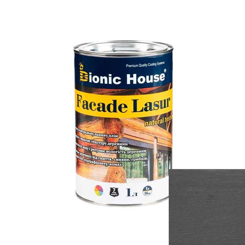FACADE LASUR Лазур-просочення для дерева на органічній основі АРТГРЕЙ 1 л - 304333