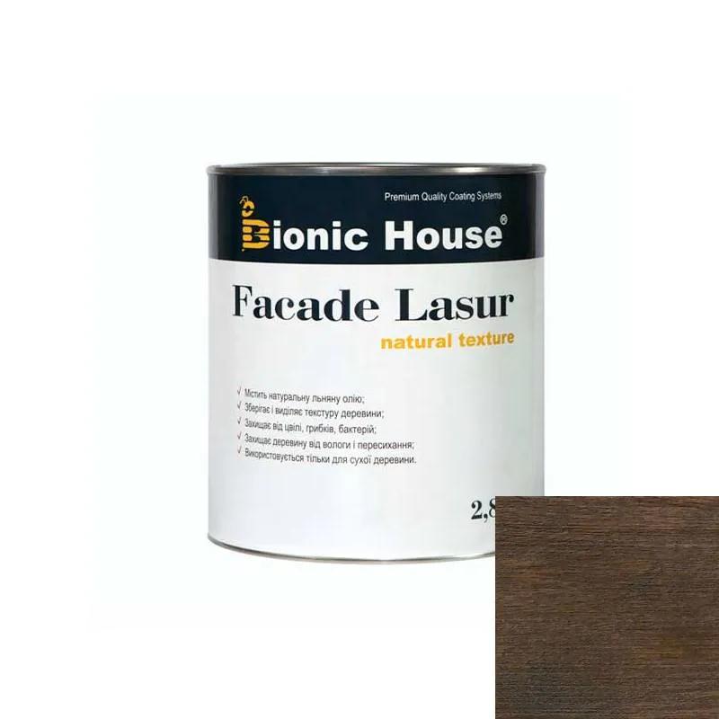FACADE LASUR Лазур-просочення для дерева на органічній основі ВЕНГЕ 2,8 л - 304336