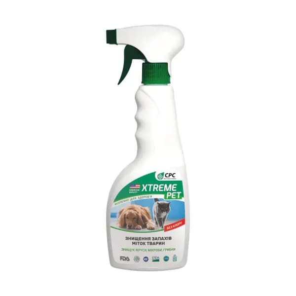 XTREME PET, 500 мл, средство для уничтожения запахов и меток животных - 598013031