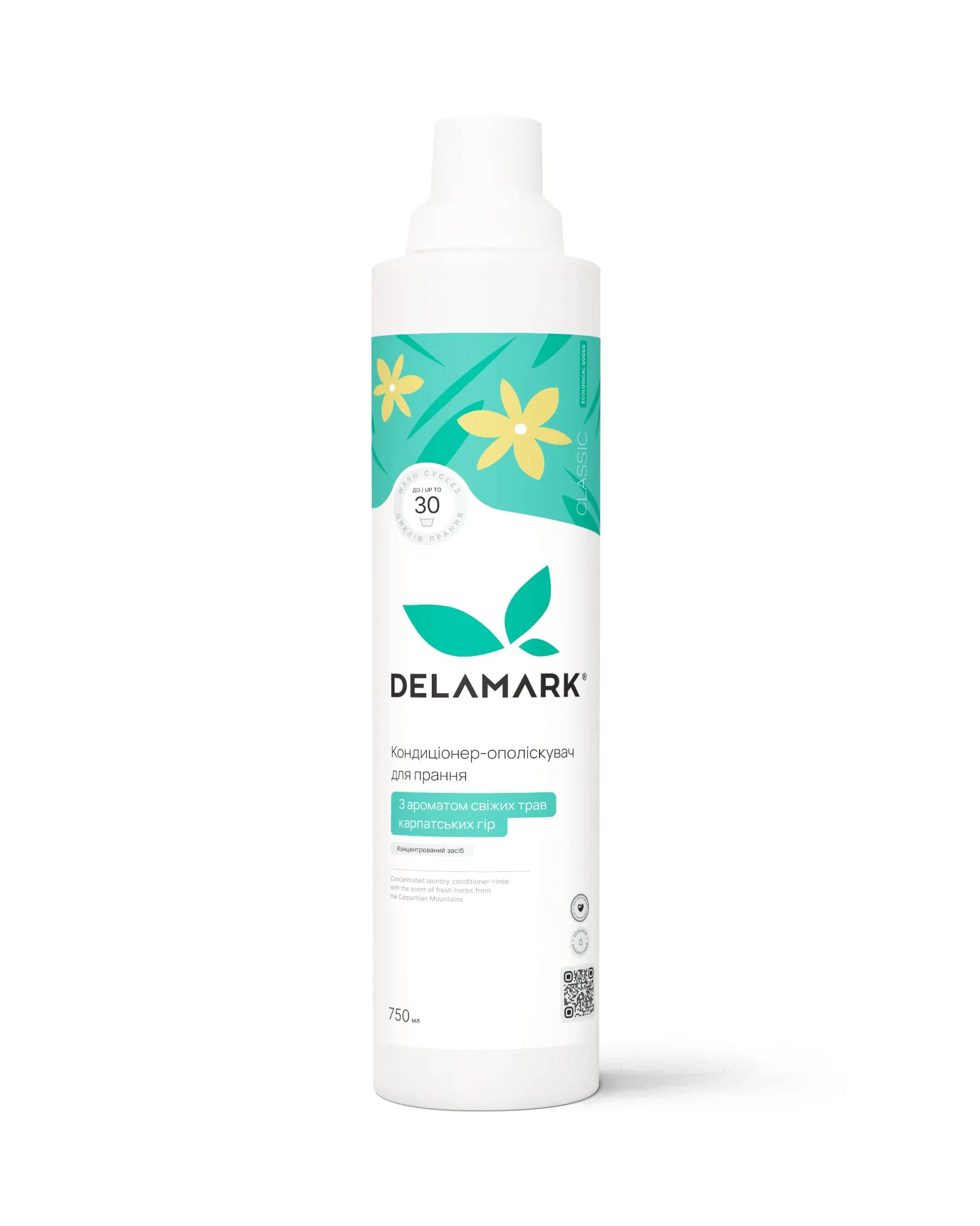 Кондиціонер Delamark з ароматом свіжих трав карпатських гір 750 г (4820152330543) - 694940728