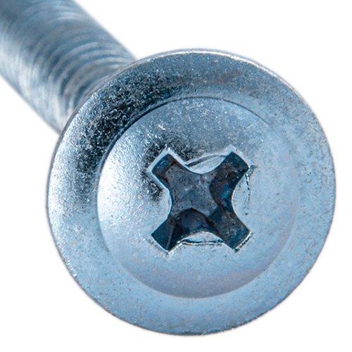 Саморез с пресшайбой, сверло, цинк белый 4,2x16 уп 1000 шт snapt - 308892