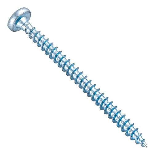 Саморез для металла, полукруглая головка, DIN 7981, цинк белый 3,5x19 уп 100 шт snapt - 310323