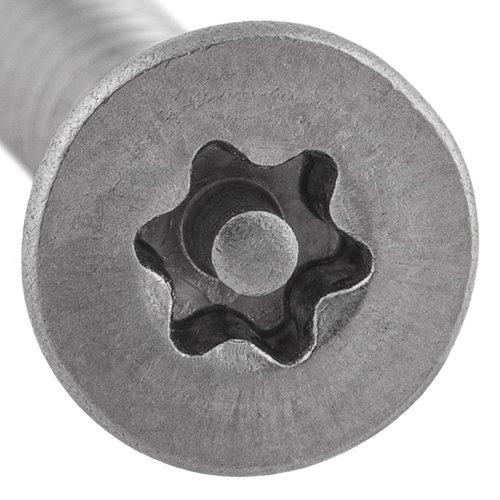 Саморіз антивандальний, потайна головка, нержавіюча сталь A2, 6,3x32, Torx-Pin уп 5 шт snapt - 311101