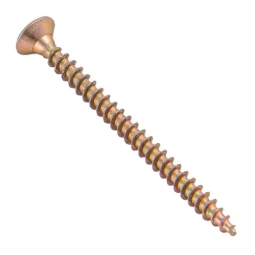Шуруп универсальный, потайная головка, цинк желтый 4x25 уп 300 шт snapt - 311738