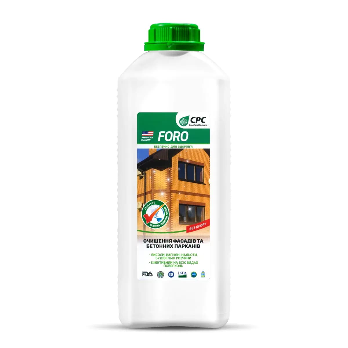 FORO, 2 л, средство для очистки фасадов и бетонных заборов - 554598984