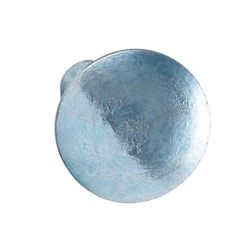 Болт с полукруглой головкой, DIN 603, 4.6, цинк белый M8x110 уп 100 шт snapt - 317811