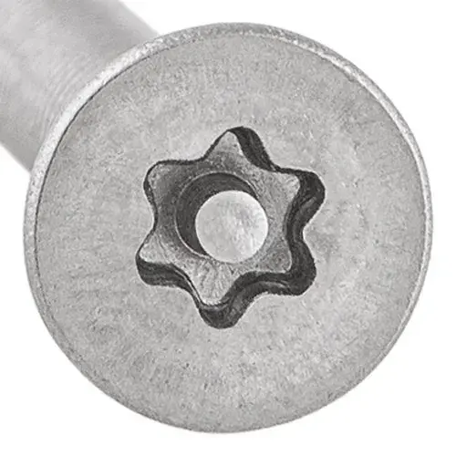Гвинт антивандальний, потайна головка, нержавіюча сталь A2, M3x20, Torx-Pin TX10 уп 10 шт snapt - 319819