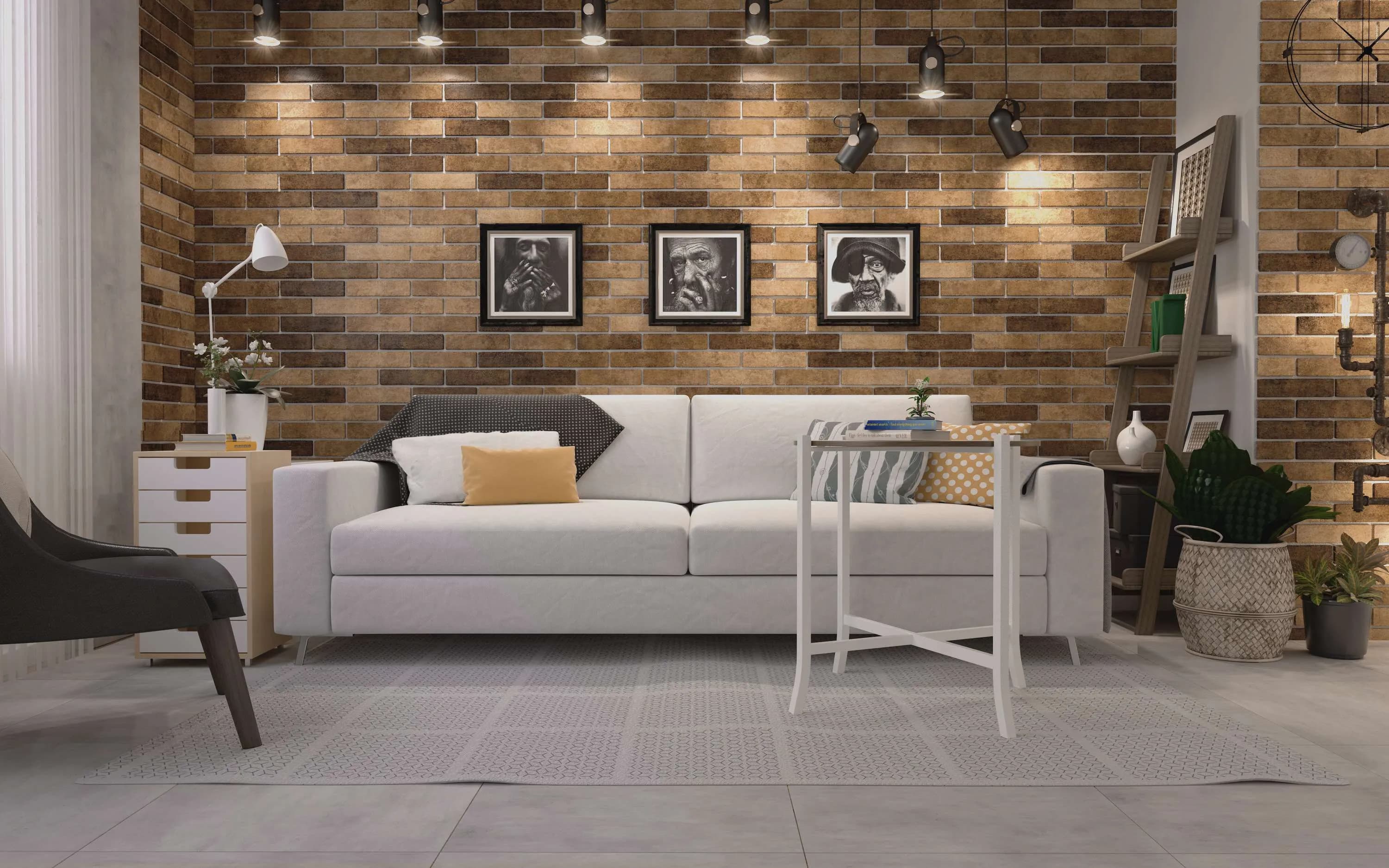 Плитка Seven Tones помаранчевий 250x60x6 - 318498269