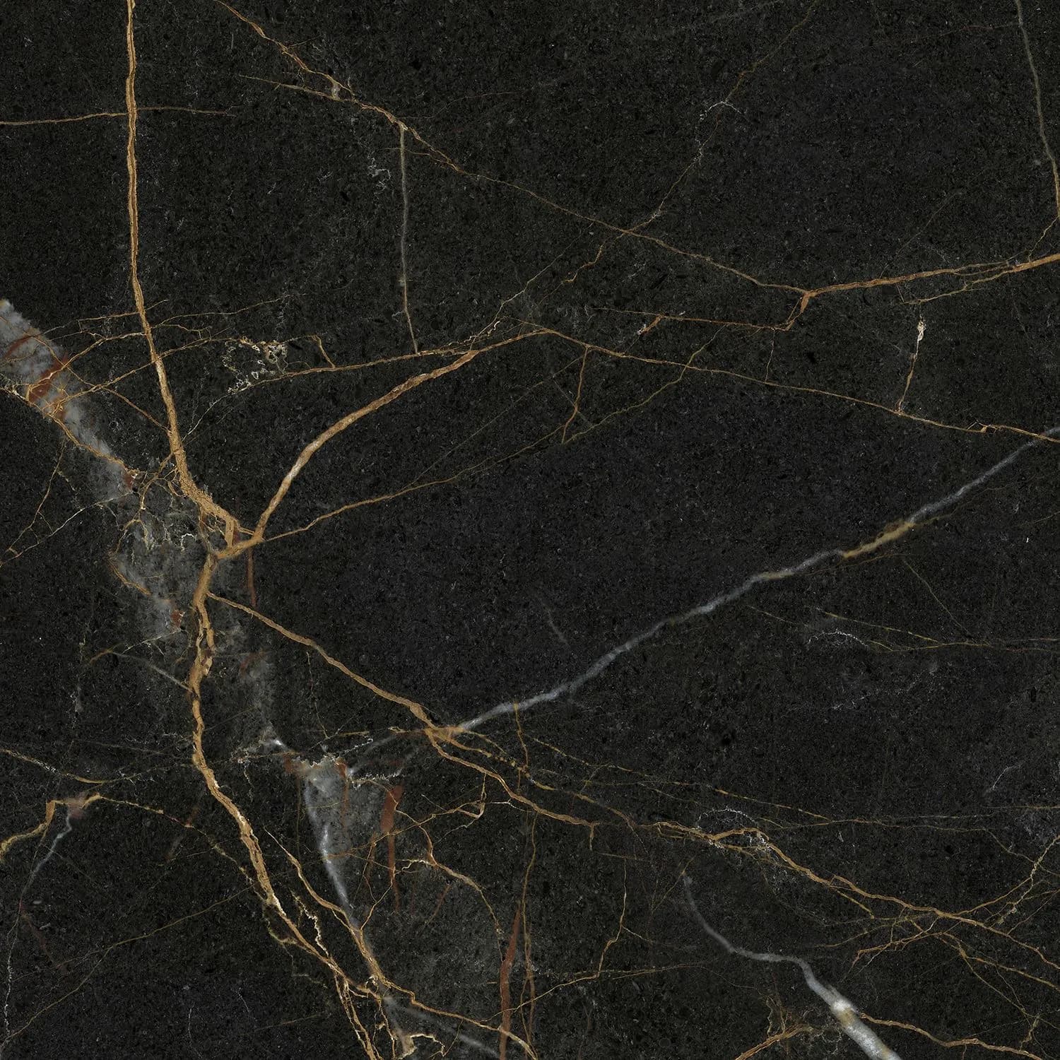 Плитка Marmo Perlanera чорний 600x600x8 - 445619181