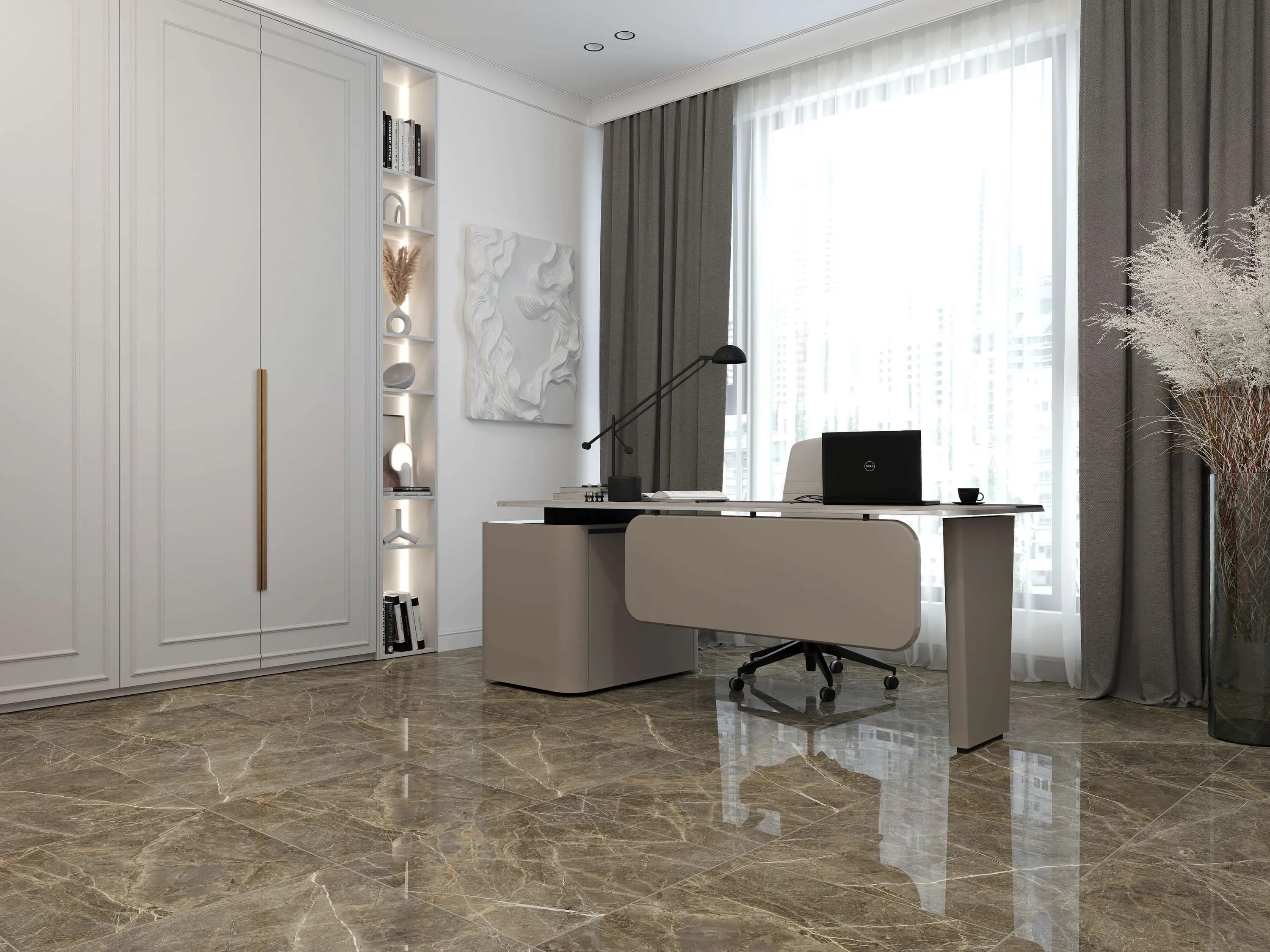 Плитка Stone Roots темно-бежевий 595x595x11 - 716637230