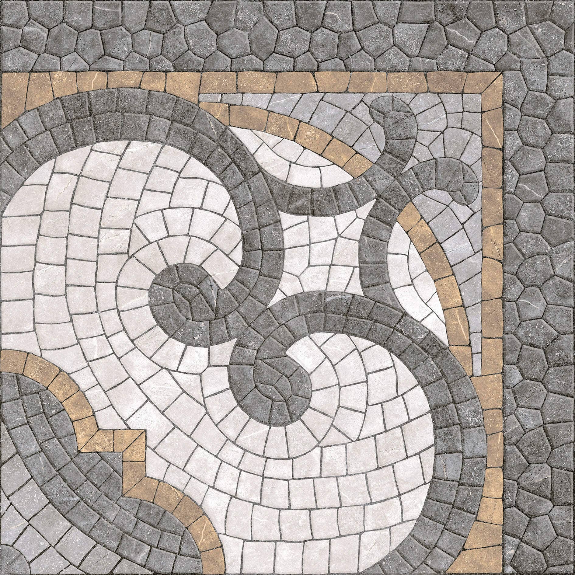 Плитка Edward мікс 400x400x8 - 329588