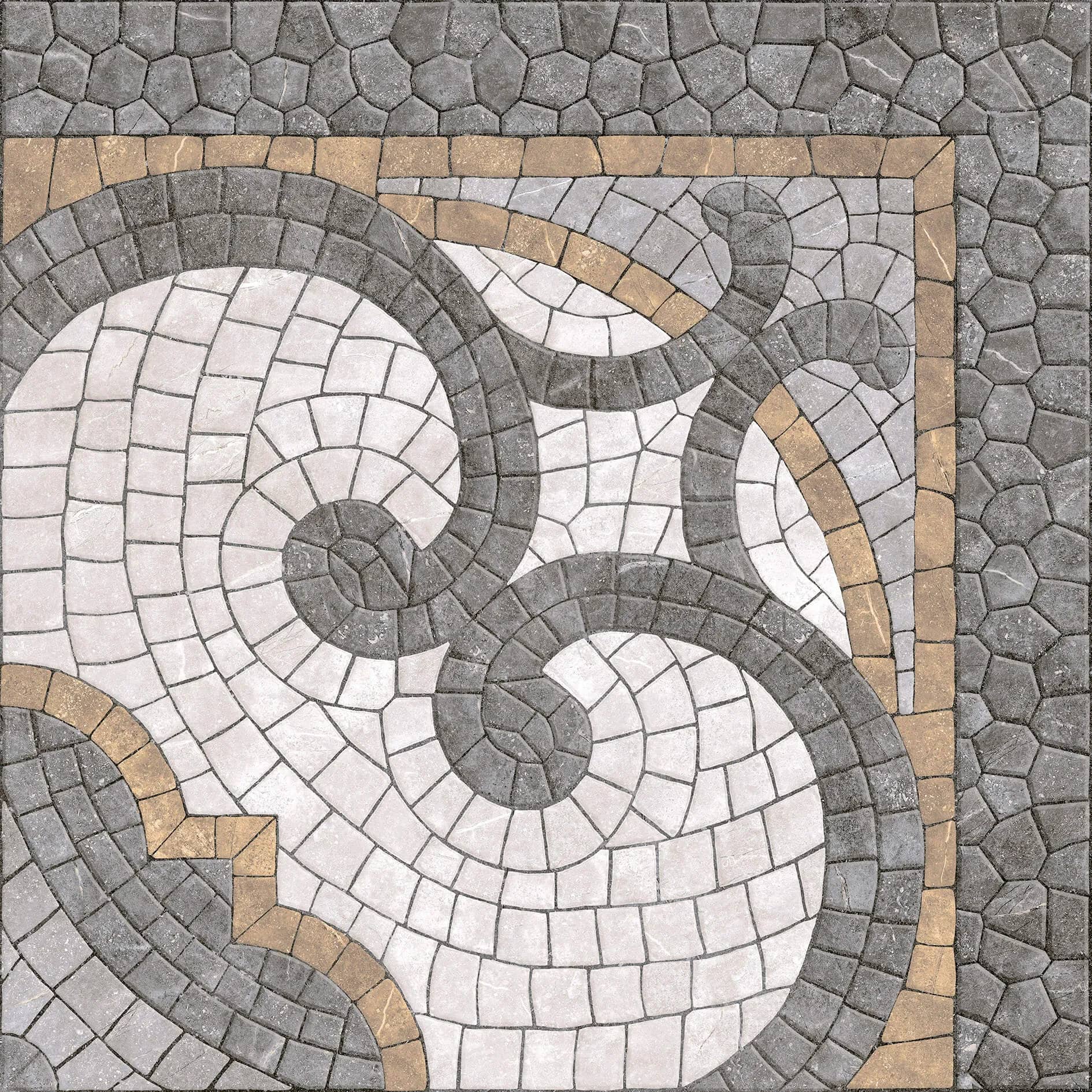 Плитка Edward мікс 400x400x8 - 323511581