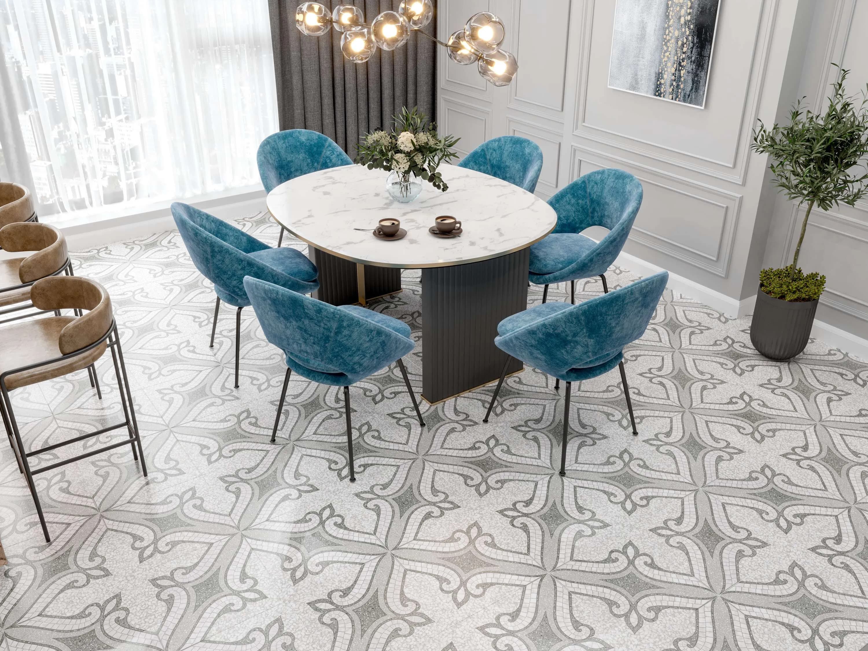 Плитка Duo микс 400x400x8 - 597398257