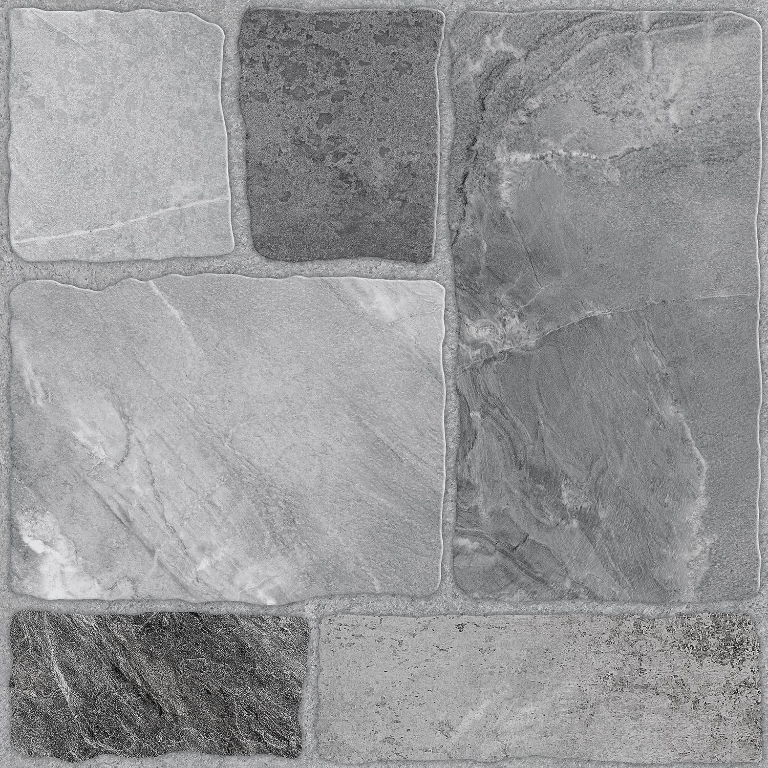 Плитка Stone Brick світло-сірий 300x300x7 - 748147385