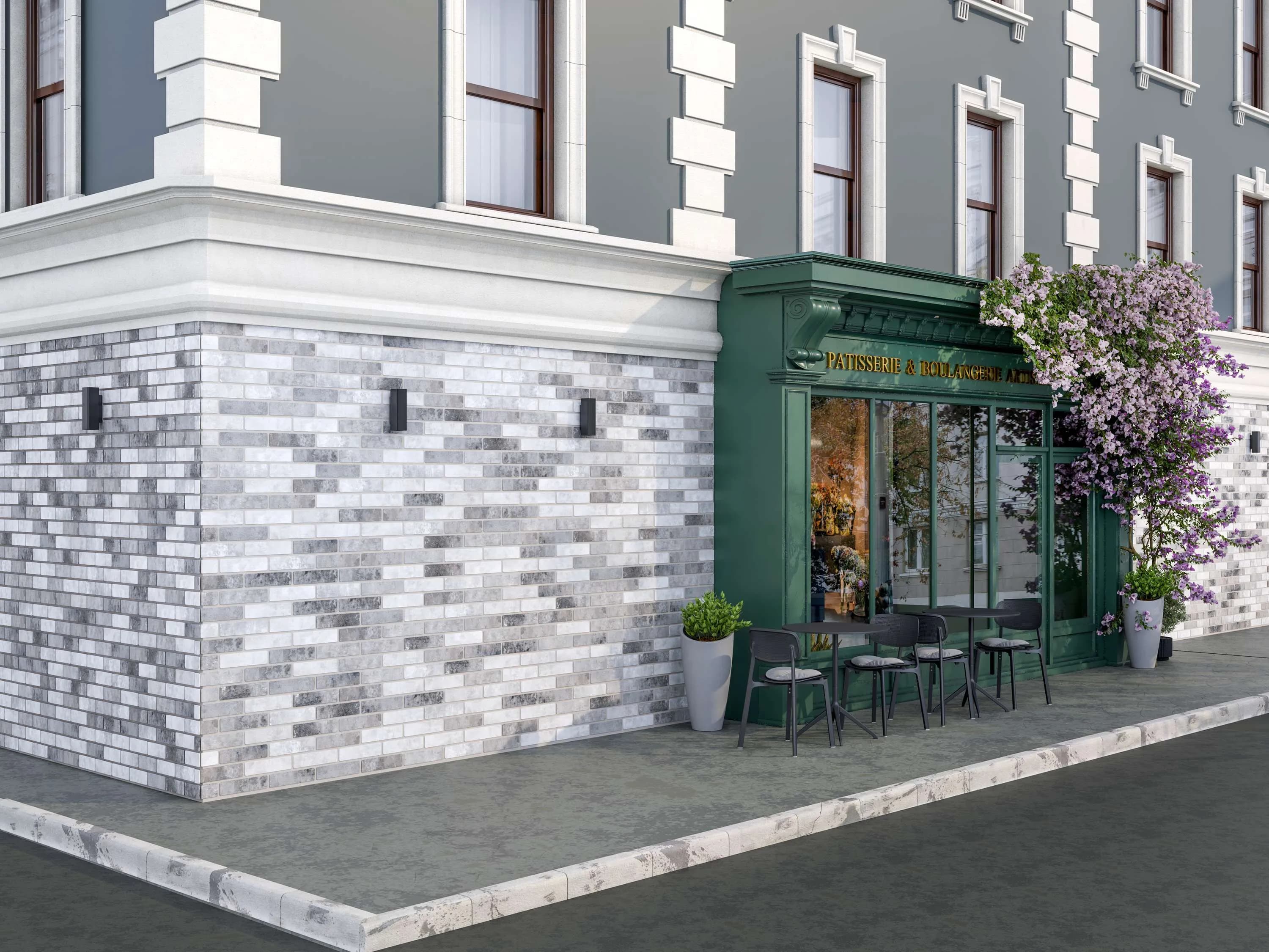 Плитка Klinker Brick серый 250x60x6 - 717339538