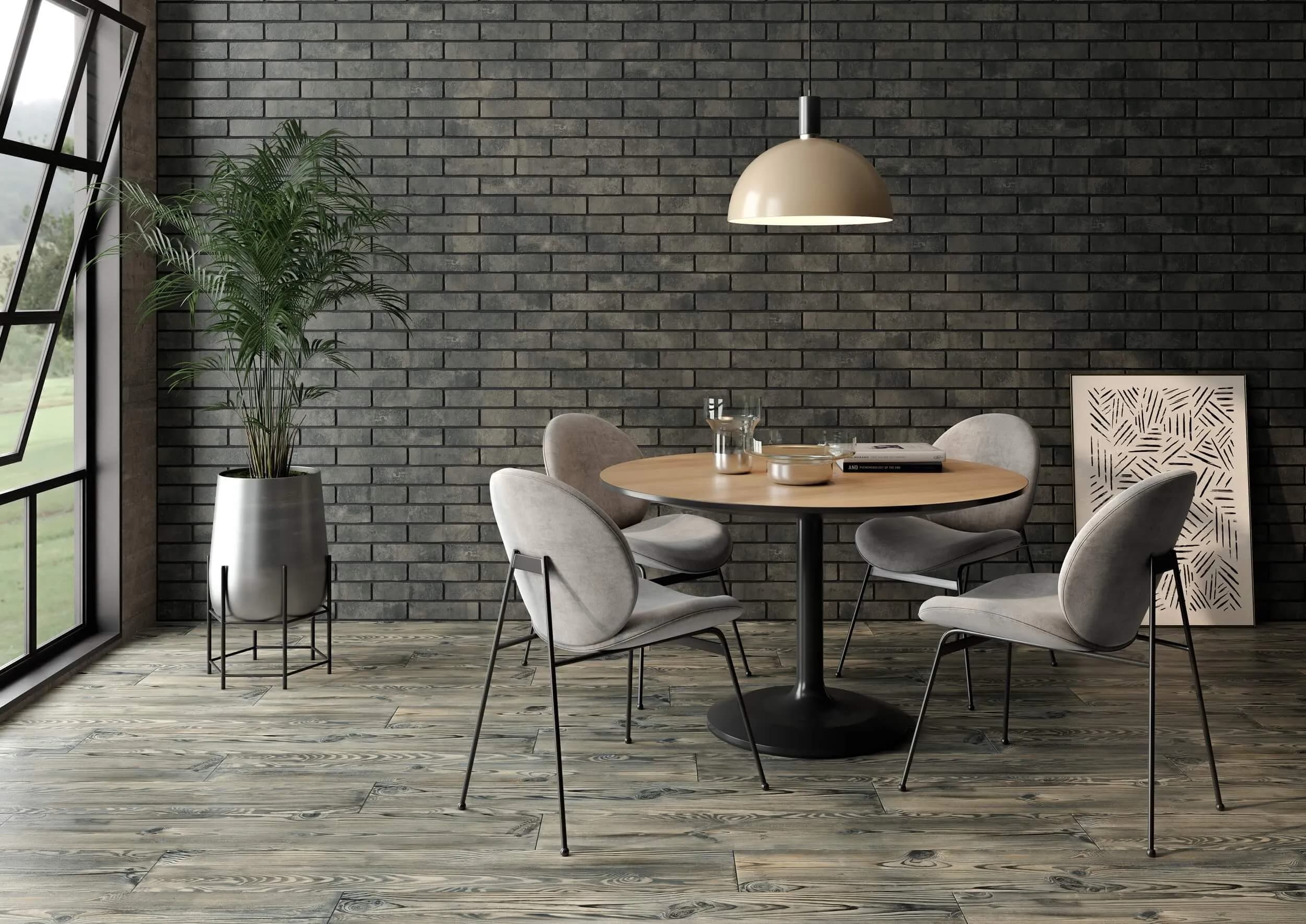 Плитка Fino коричневий 250x60x6 - 947422858