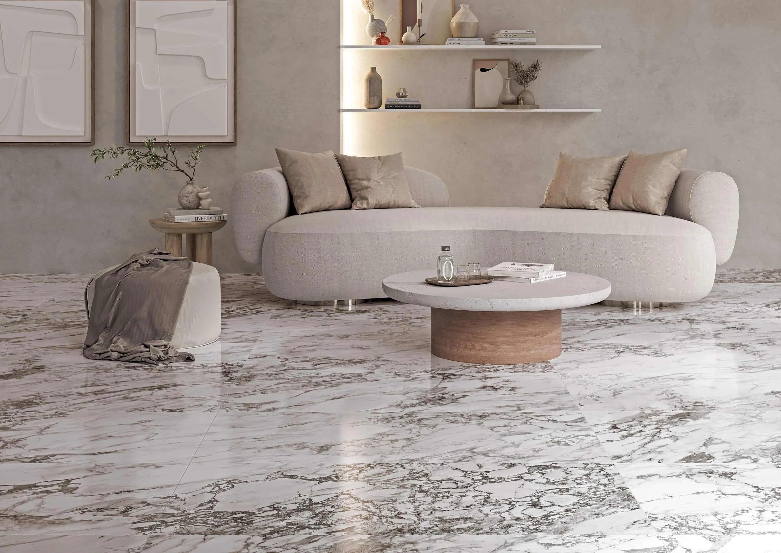 Плитка Tempesta белый 1200x600x8 - 092015579