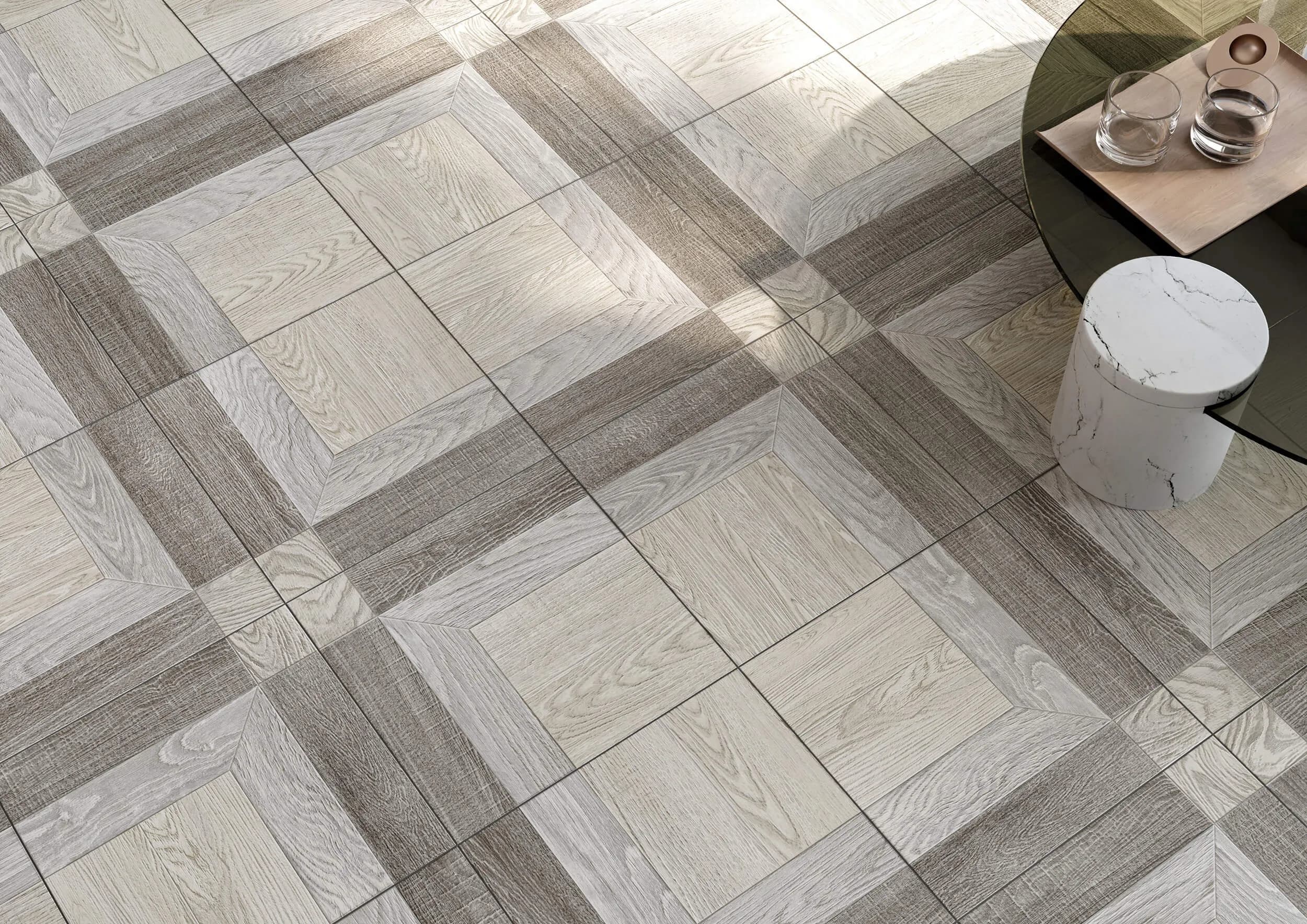 Плитка French Wood бежевый 400x400x7 - 734669153