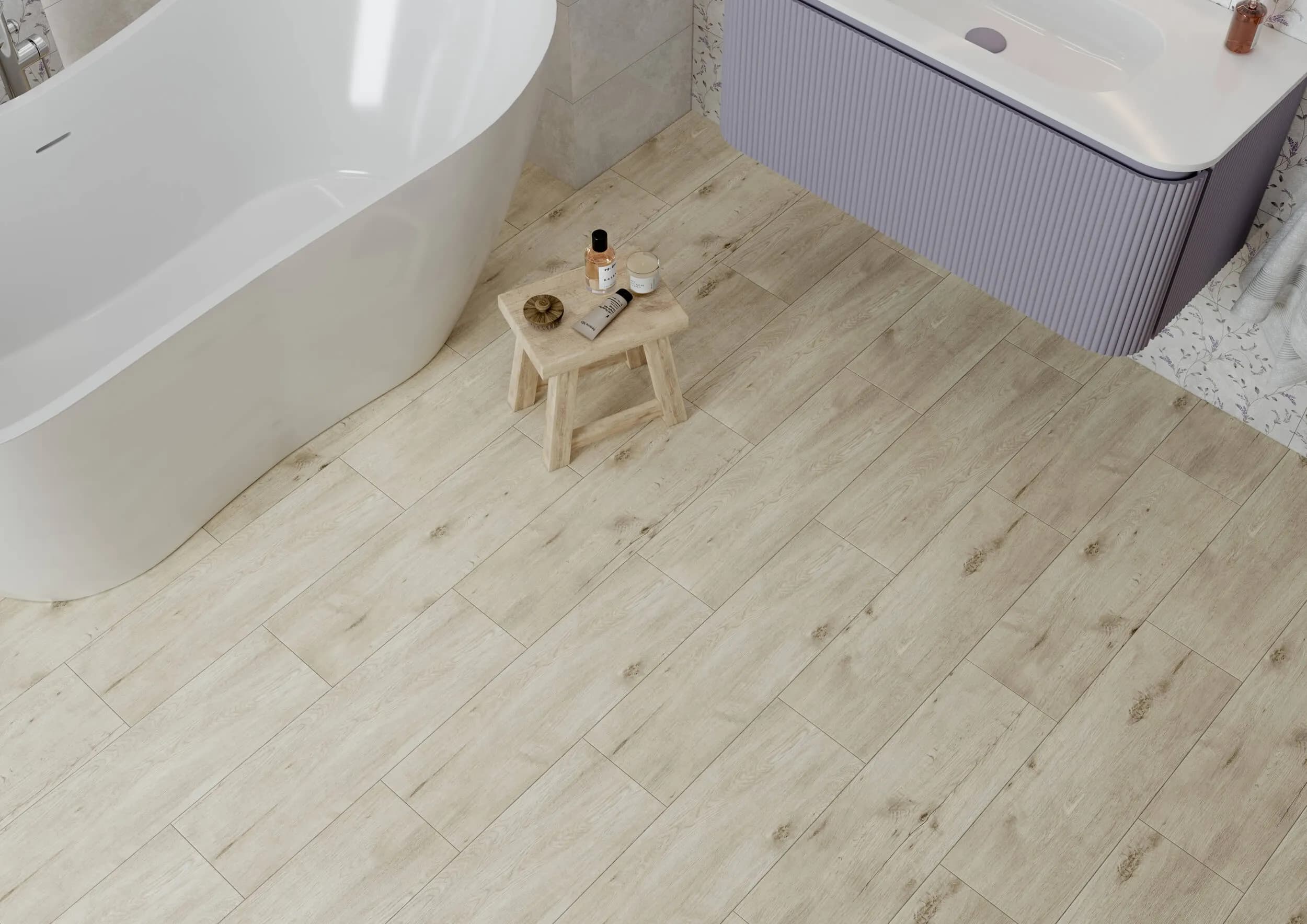 Плитка Wellwood бежевий 200x650x7 - 086452029