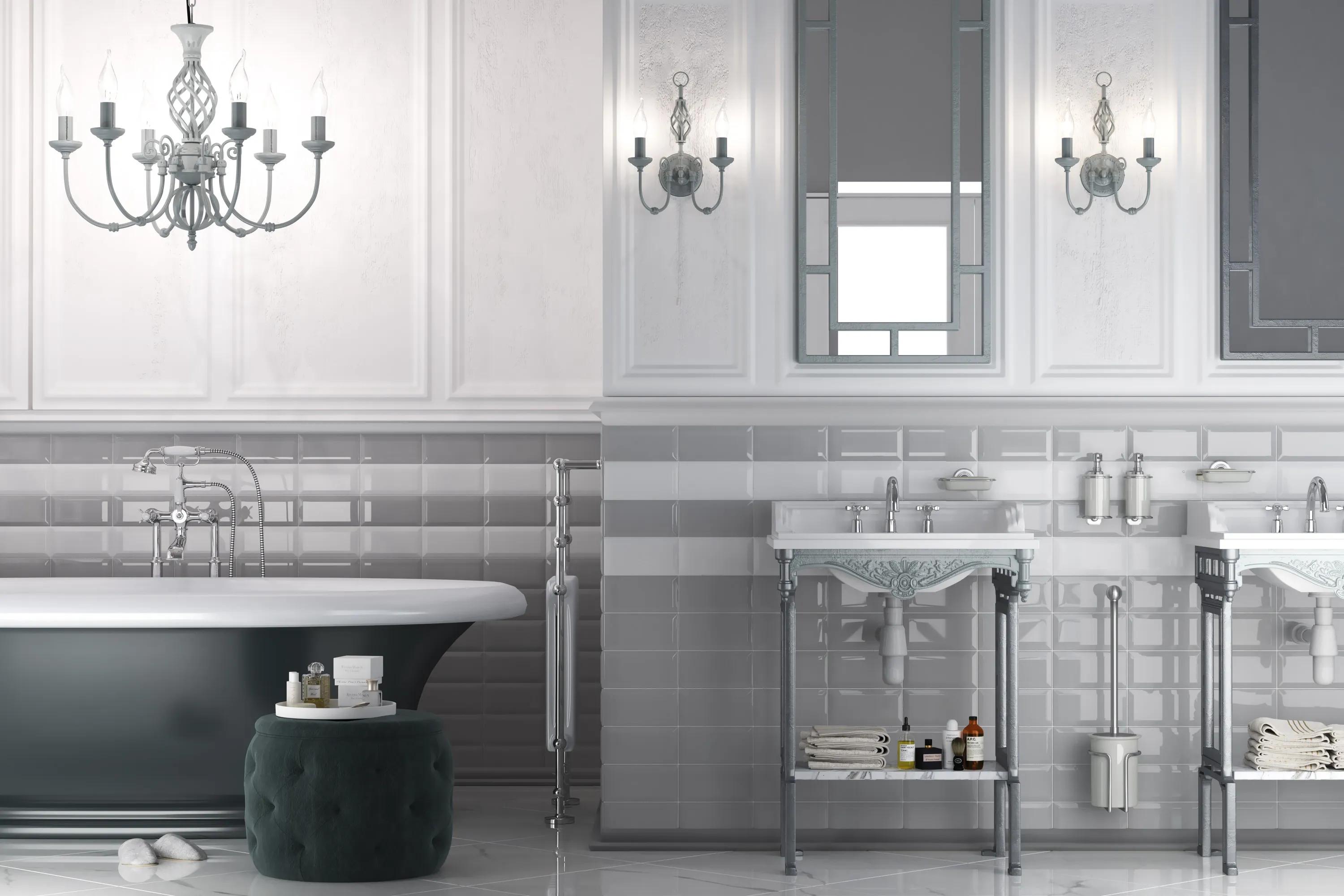 Плитка Metrotiles сірий 100x200x7 - 329999