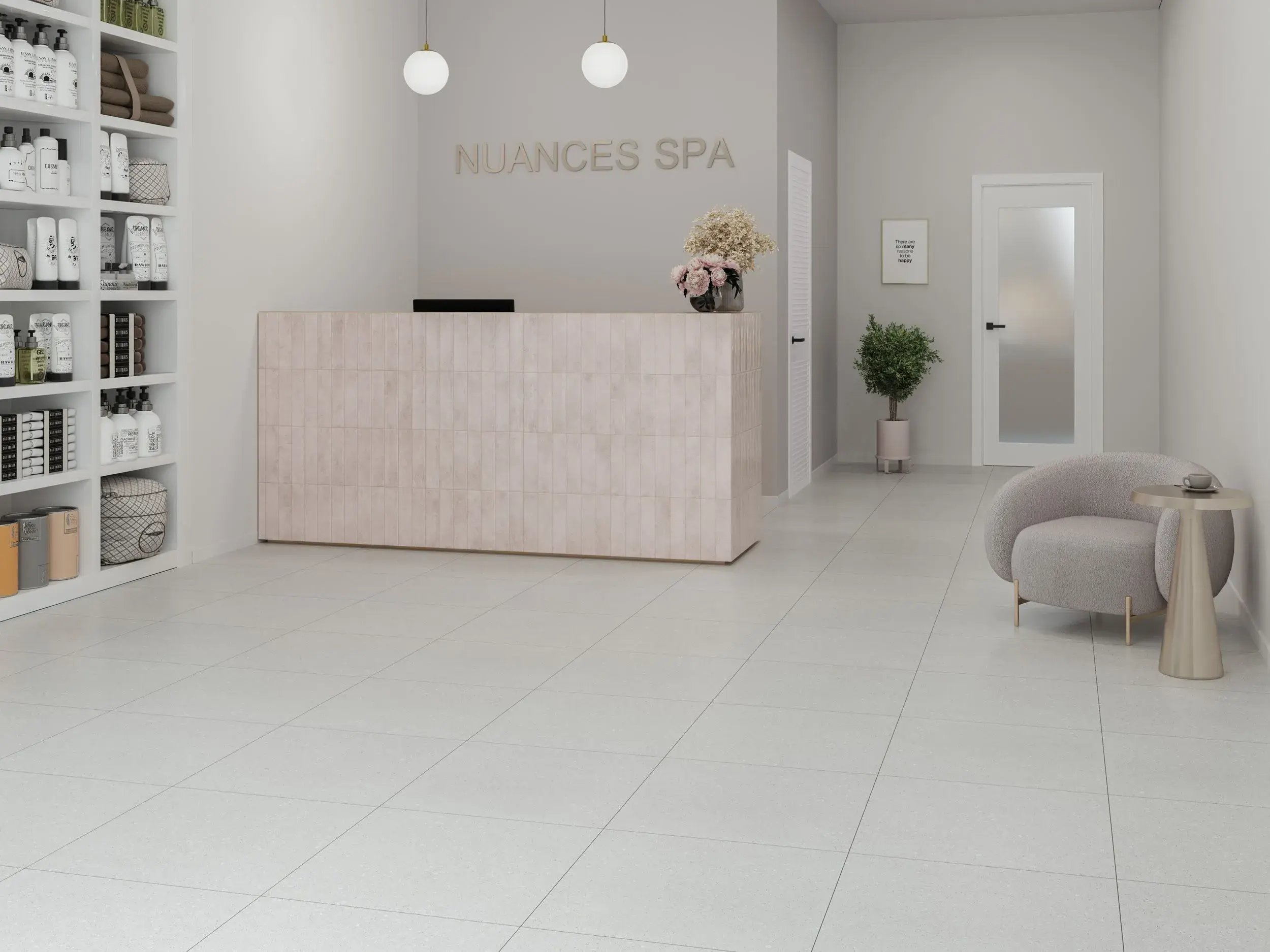Плитка Lugano рожевий 75x300x6 - 330045
