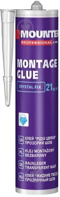 Клей монтажний Mounter Crystal Fix 280 мл - 235792502