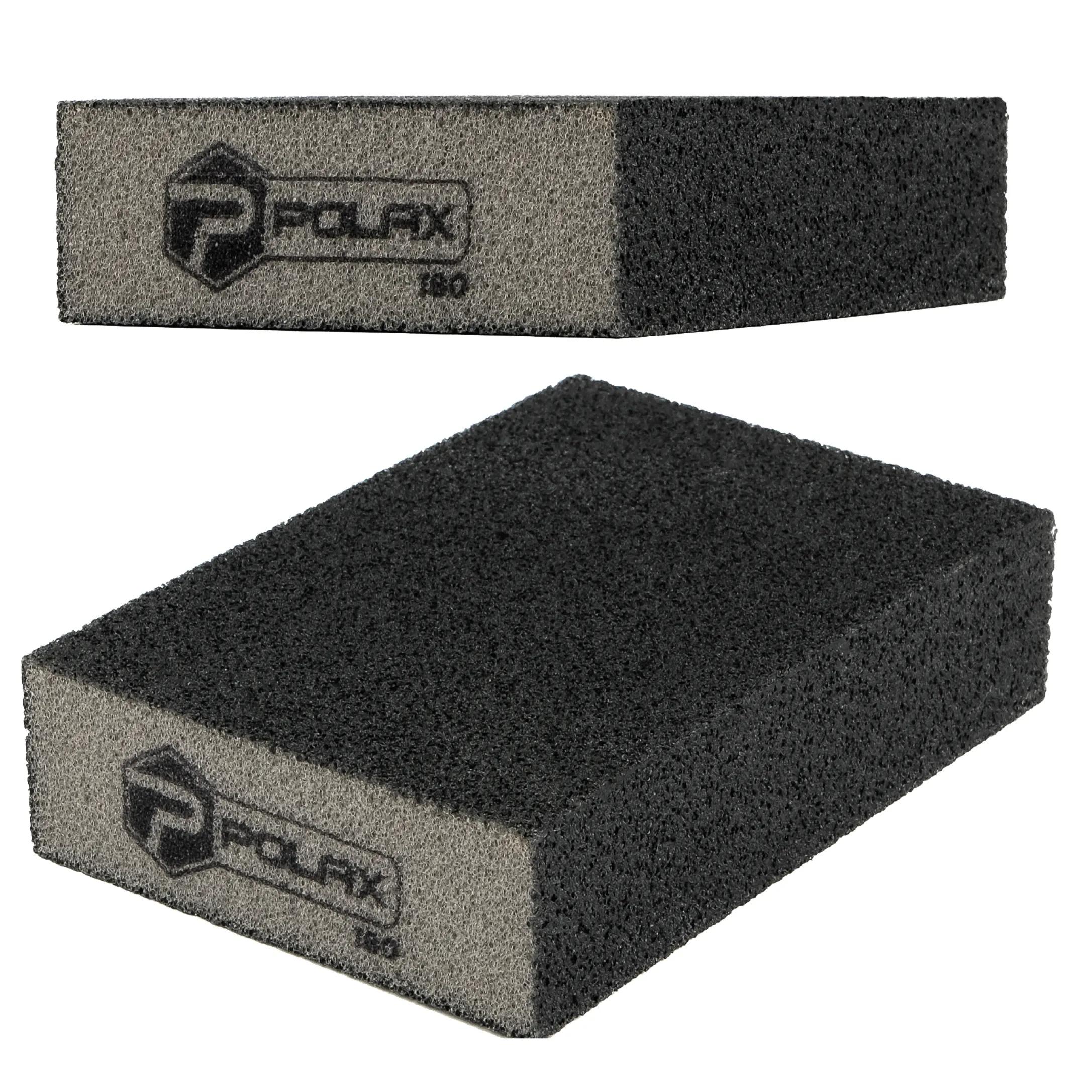 Губка шлифовочная P180 Polax прямая 110х70х25 мм (54-192) - 333338
