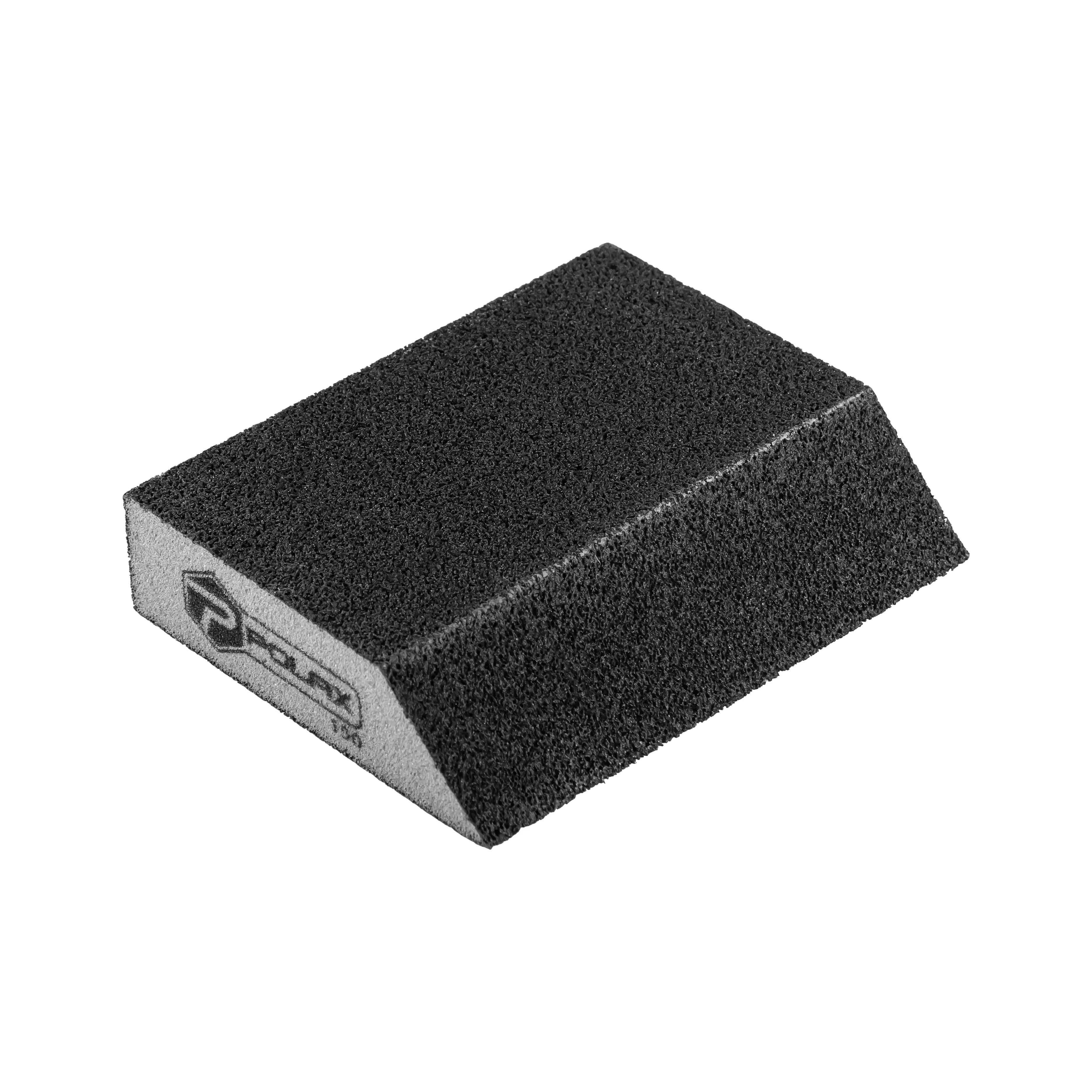 Губка шліфувальна P150 Polax кутова 110х90х25 мм (54-227) - 092389633