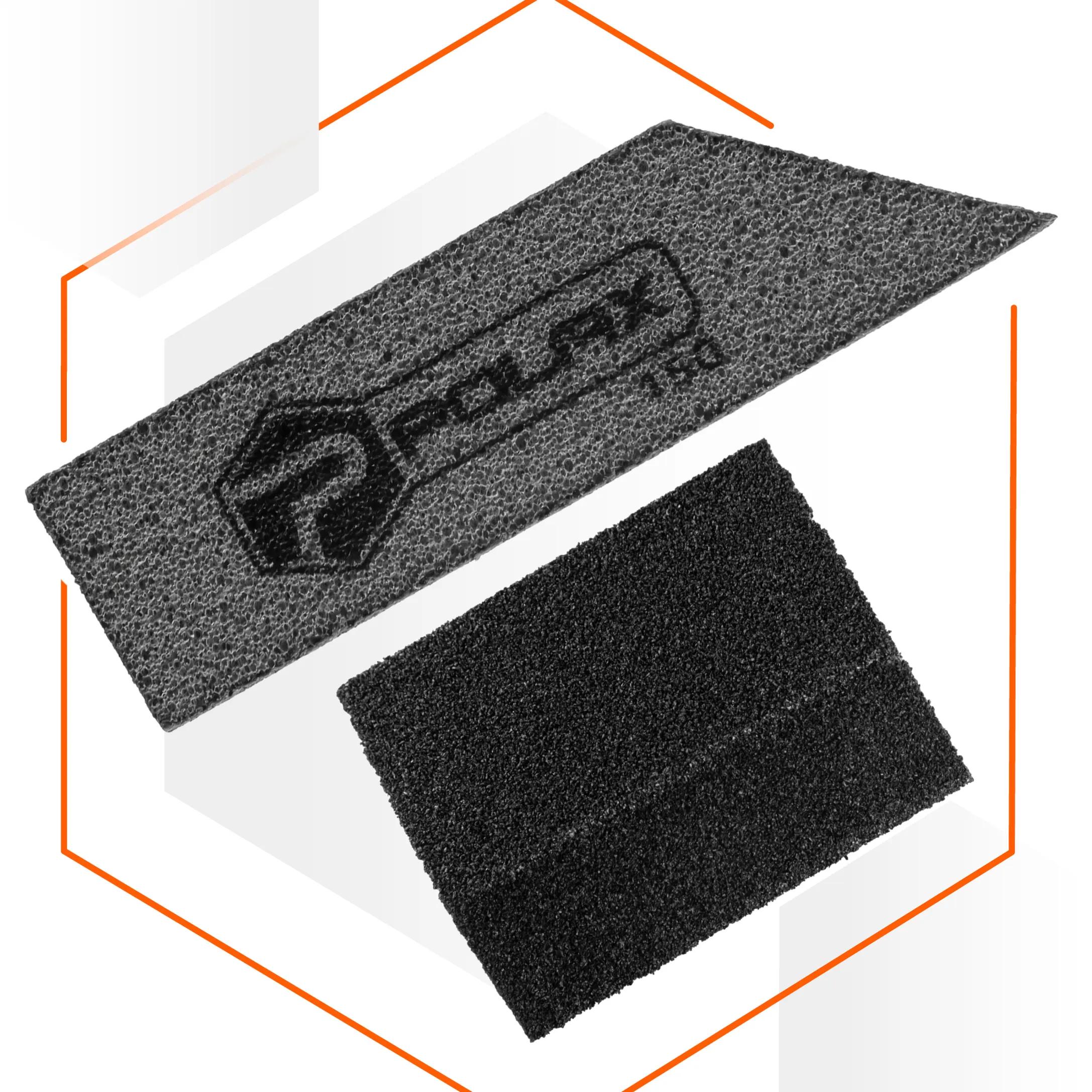 Губка шліфувальна P150 Polax кутова 110х90х25 мм (54-227) - 092389633