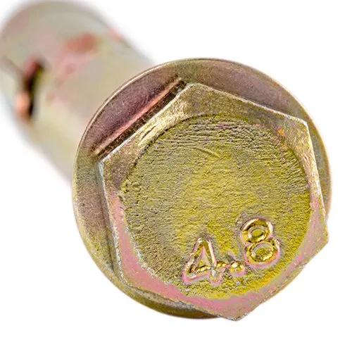 Анкер гільзовий, однорозпірний, болт, цинк жовтий М10/12x110 уп 25 шт snapt - 334183